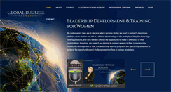 Desktop Screenshot of globalbusinesstherapy.com